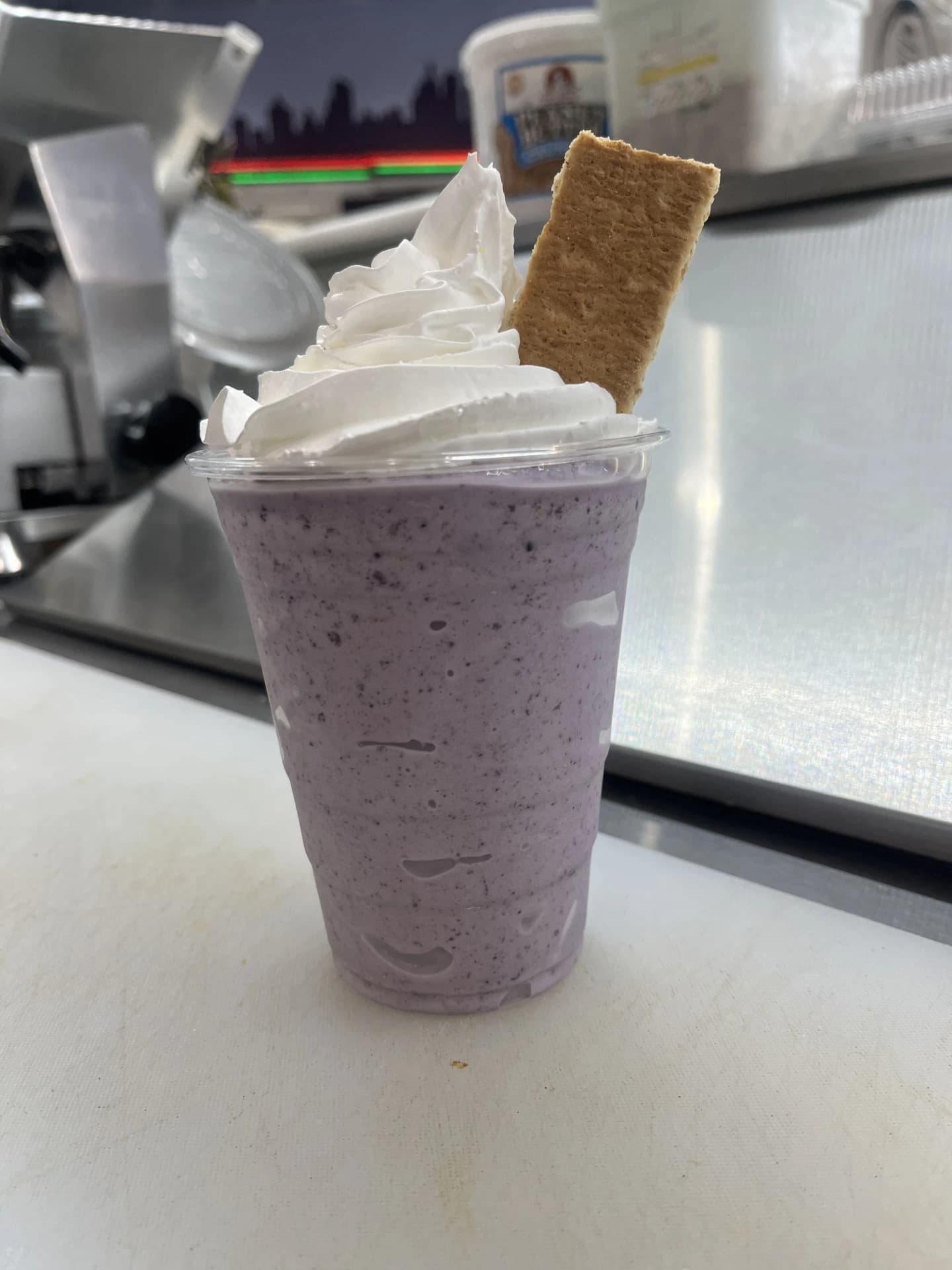 Blueberry Cheesecake Milkshake